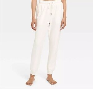 Auden Cream Track Pants